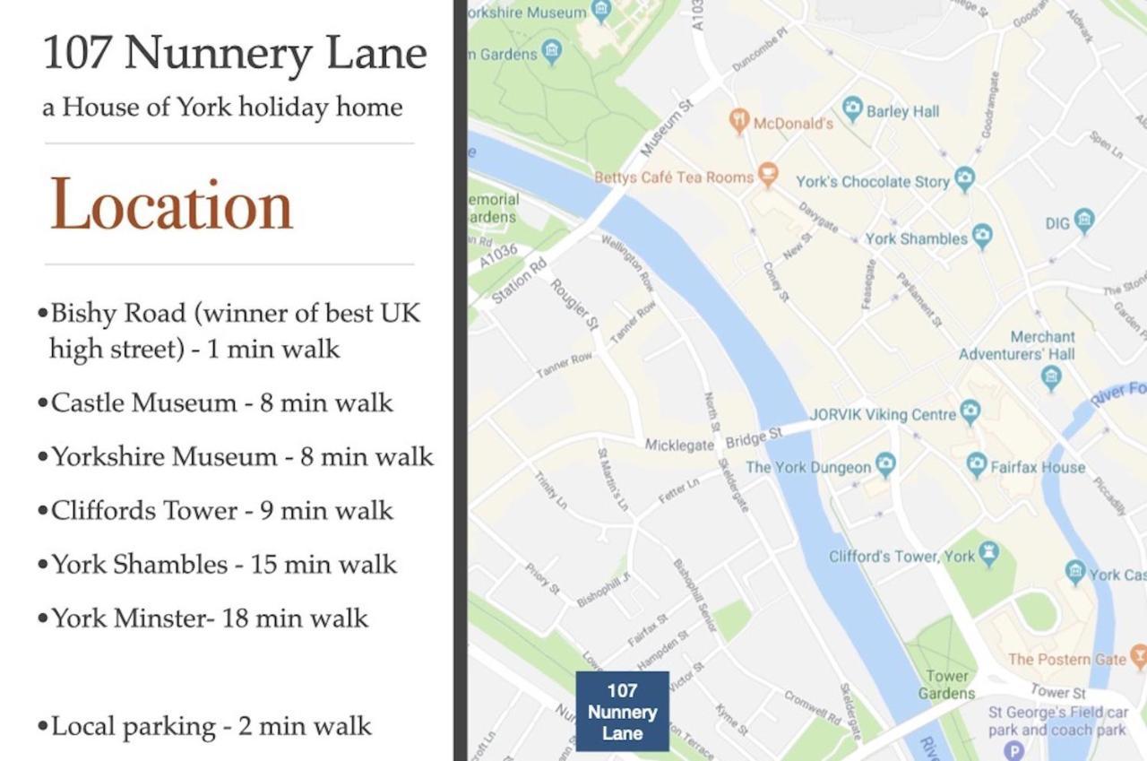 107 Nunnery Lane - A House Of York Holiday Home ภายนอก รูปภาพ