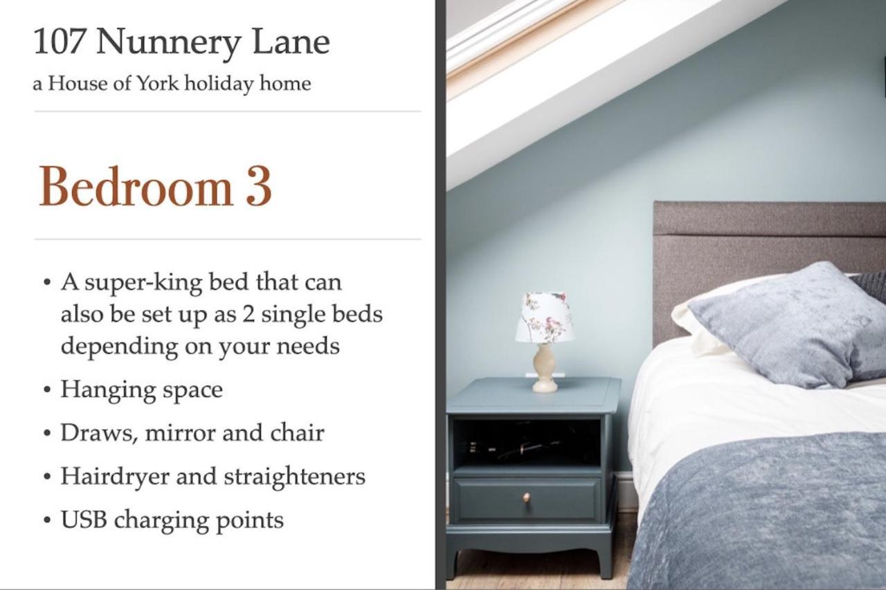 107 Nunnery Lane - A House Of York Holiday Home ภายนอก รูปภาพ
